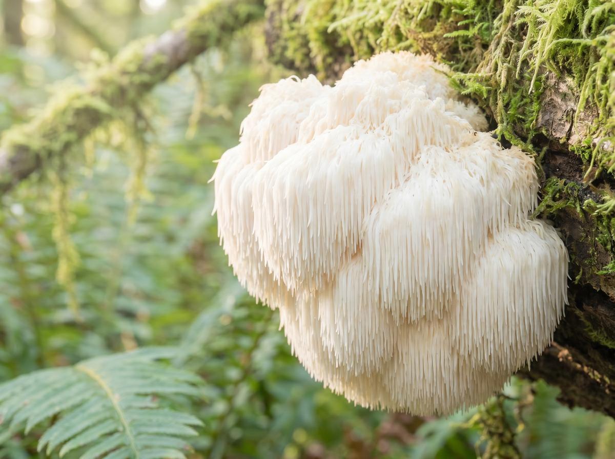 Hericium / Löwenmähne (Hericium erinaceus) — repariert die Darmbarriere