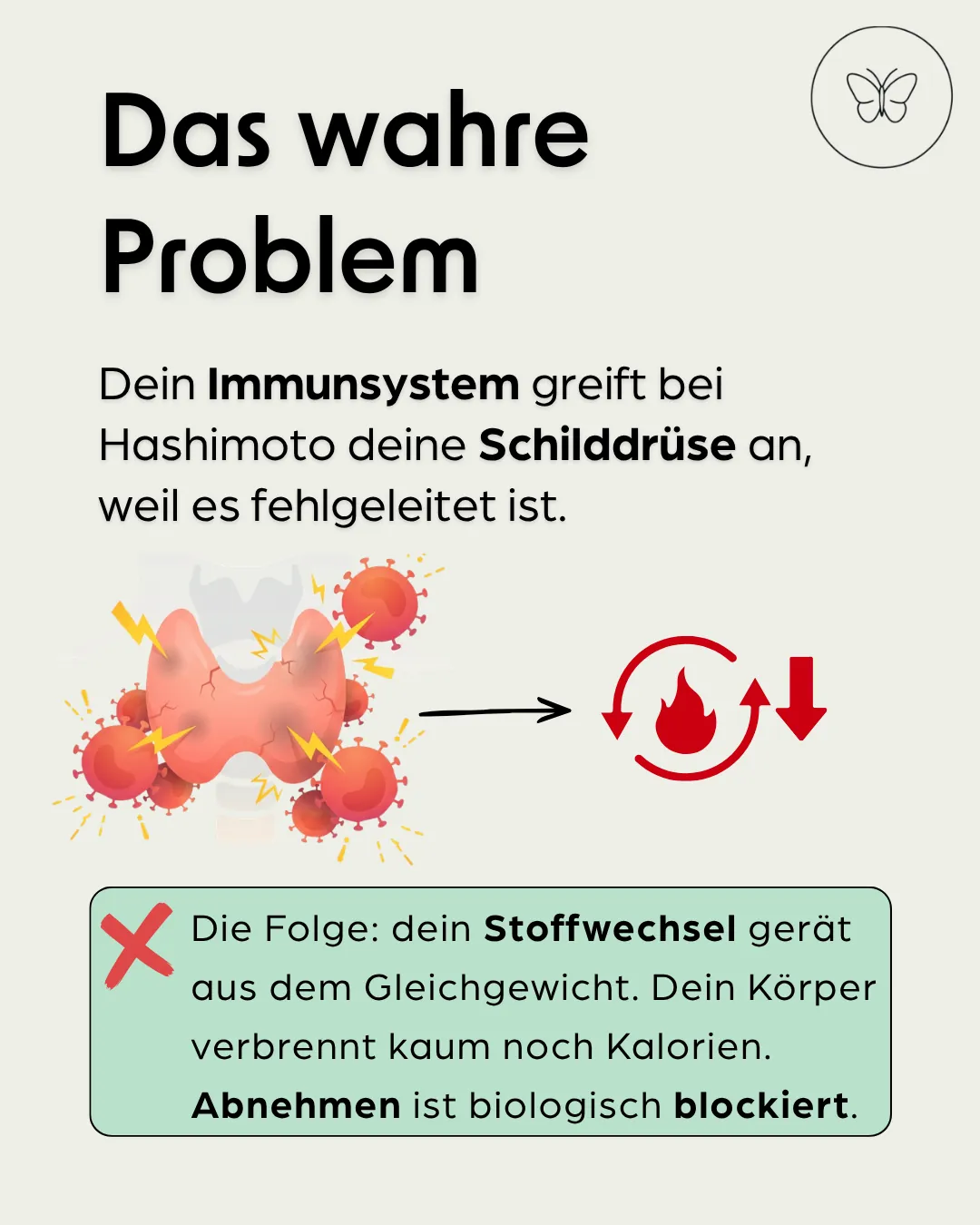 Das wahre Problem: Abnehmen ist biologisch blockiert